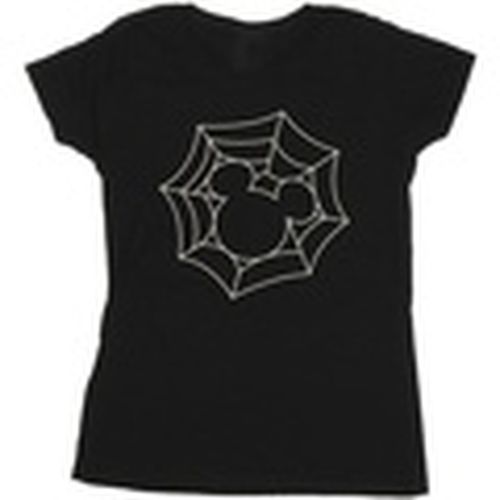 Camiseta manga larga Mickey Mouse Spider Web para mujer - Disney - Modalova