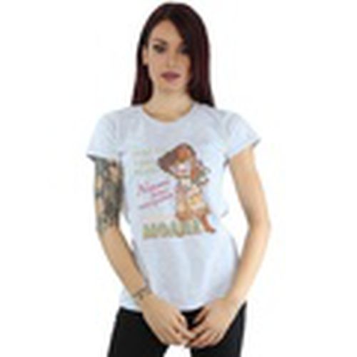 Camiseta manga larga Moana Natural Born Navigator para mujer - Disney - Modalova