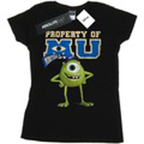 Camiseta manga larga Monsters University Property Of MU Mike para mujer - Disney - Modalova
