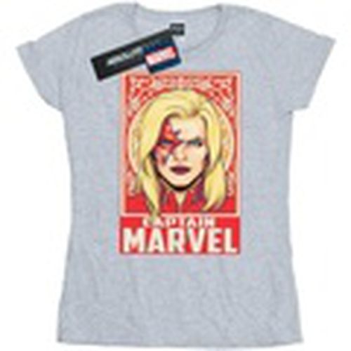 Camiseta manga larga Captain Ornament para mujer - Marvel - Modalova