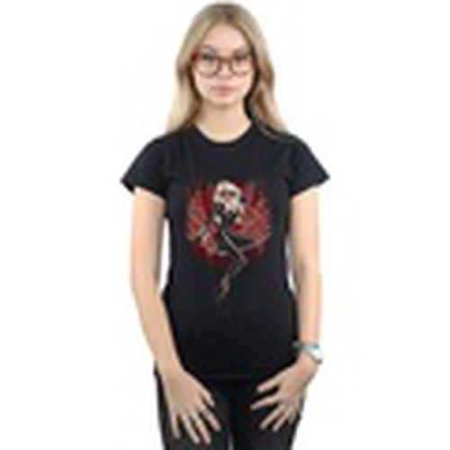 Camiseta manga larga Black Cat Spider Web para mujer - Marvel - Modalova