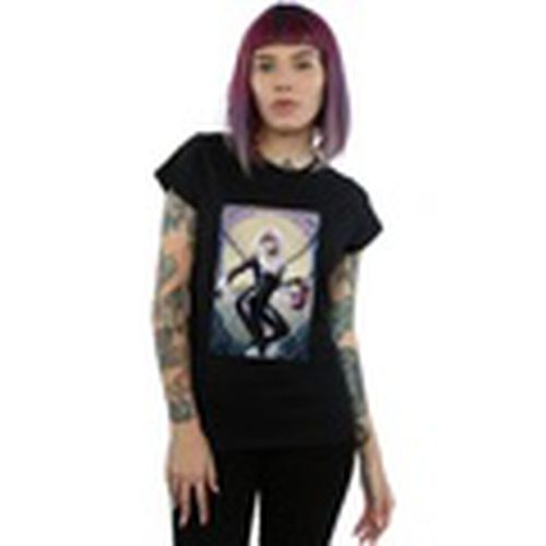 Camiseta manga larga Black Cat Artwork para mujer - Marvel - Modalova