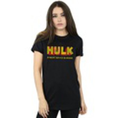 Camiseta manga larga Hulk AKA Robert Bruce Banner para mujer - Marvel - Modalova