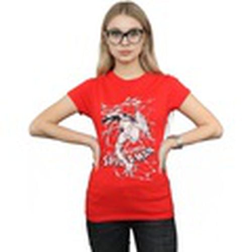 Camiseta manga larga Web Crawler para mujer - Marvel - Modalova