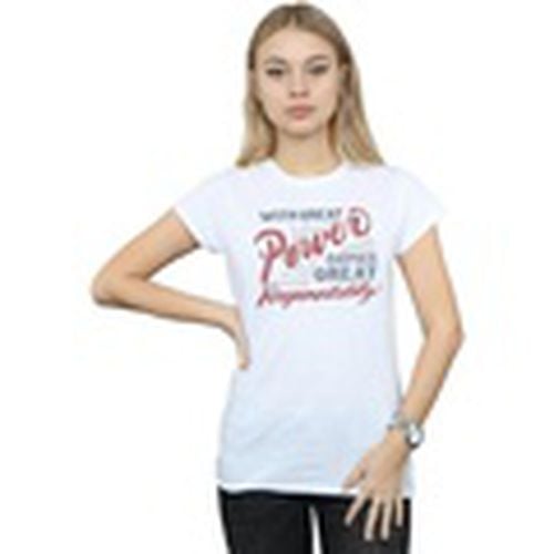 Camiseta manga larga Great Responsibility para mujer - Marvel - Modalova