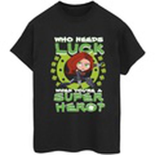 Camiseta manga larga St Patrick's Day Luck para mujer - Marvel - Modalova