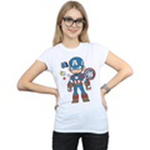 Camiseta manga larga BI34875 para mujer - Marvel - Modalova