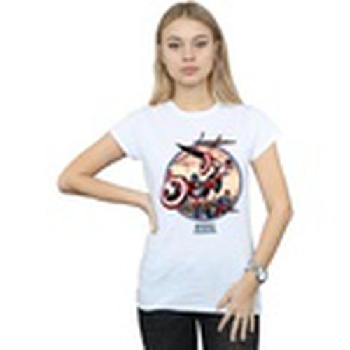 Camiseta manga larga In Battle para mujer - Marvel - Modalova