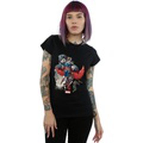 Camiseta manga larga Falcon Evolution para mujer - Marvel - Modalova