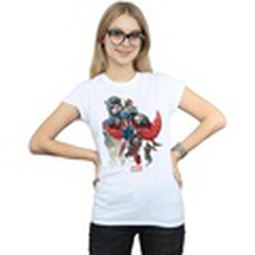 Camiseta manga larga Falcon Evolution para mujer - Marvel - Modalova