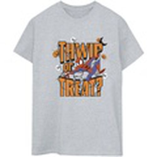 Camiseta manga larga Thwip Or Treat para mujer - Marvel - Modalova