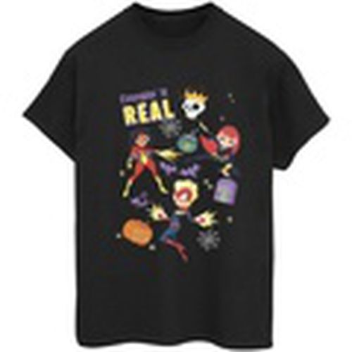 Camiseta manga larga Creepin It Real para mujer - Marvel - Modalova