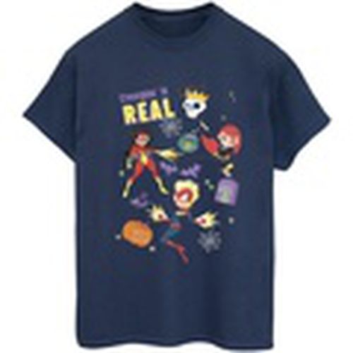 Camiseta manga larga Creepin It Real para mujer - Marvel - Modalova