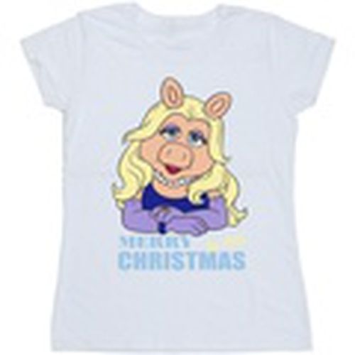 Camiseta manga larga Muppets Miss Piggy Queen of Holidays para mujer - Disney - Modalova