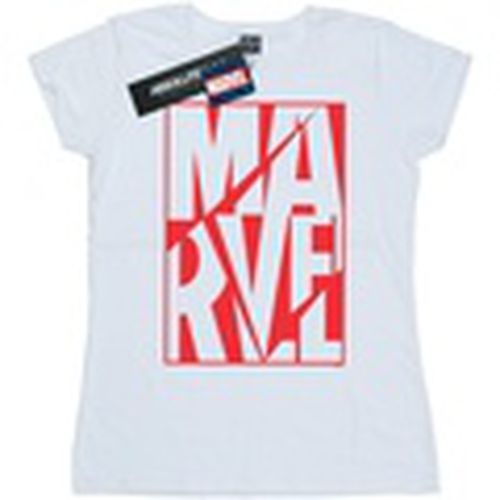 Camiseta manga larga Portrait Logo para mujer - Marvel - Modalova