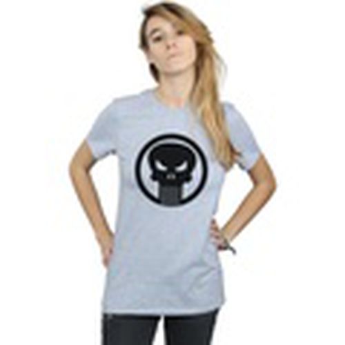 Camiseta manga larga The Punisher Skull Circle para mujer - Marvel - Modalova