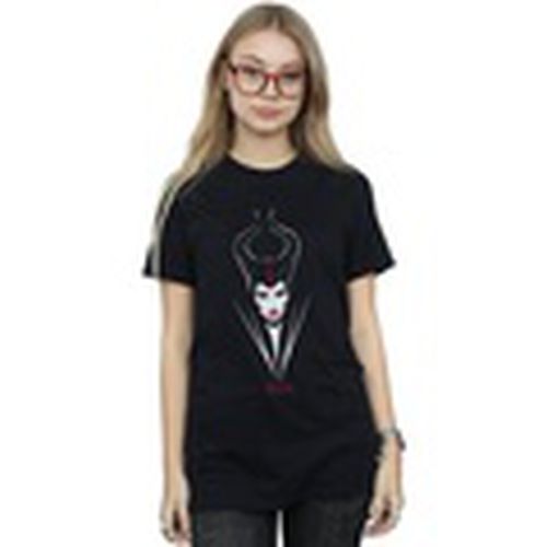 Camiseta manga larga Maleficent Mistress Of Evil Face para mujer - Disney - Modalova