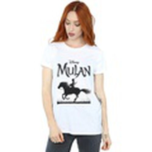 Camiseta manga larga Mulan Movie Mono Horse para mujer - Disney - Modalova