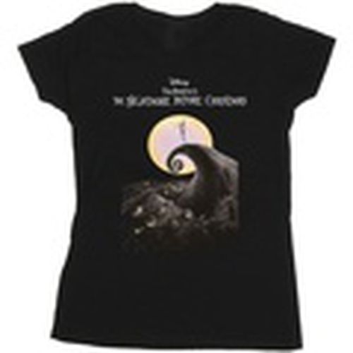 Camiseta manga larga Moon Poster para mujer - Nightmare Before Christmas - Modalova