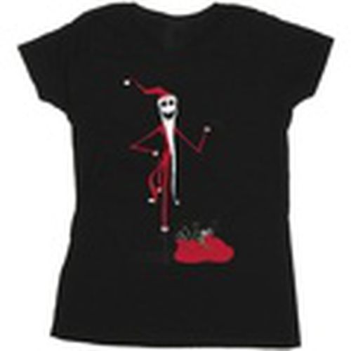 Camiseta manga larga BI35711 para mujer - Nightmare Before Christmas - Modalova