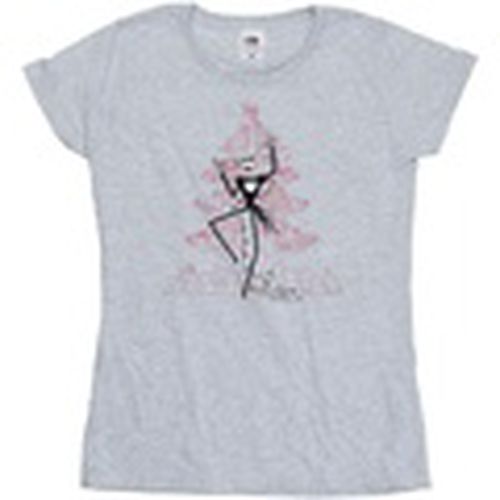 Camiseta manga larga The Nightmare Before Christmas Tree Pink para mujer - Disney - Modalova