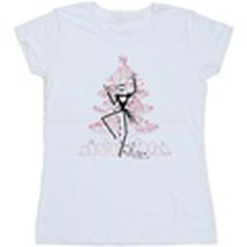 Camiseta manga larga The Nightmare Before Christmas Tree Pink para mujer - Disney - Modalova
