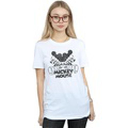 Camiseta manga larga Mickey Mouse Mirrored para mujer - Disney - Modalova