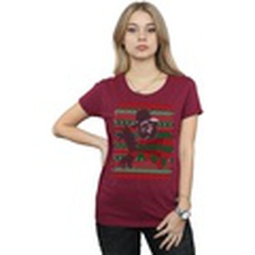 Camiseta manga larga BI36064 para mujer - A Nightmare On Elm Street - Modalova