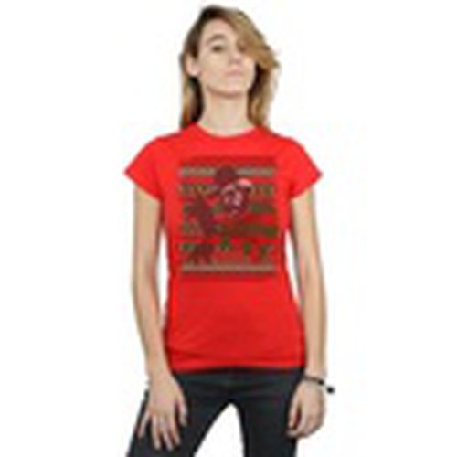 Camiseta manga larga BI36064 para mujer - A Nightmare On Elm Street - Modalova