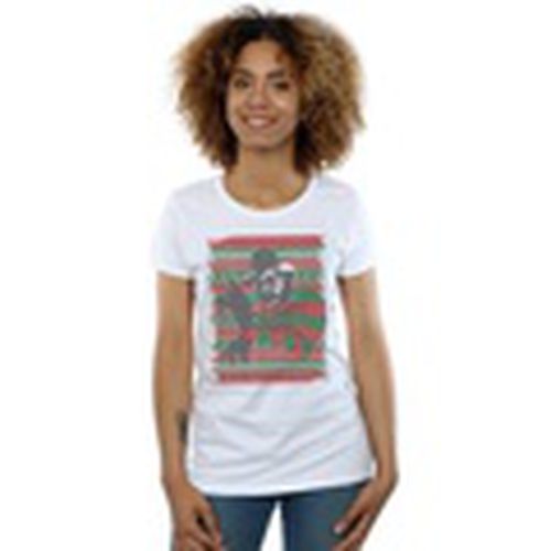 Camiseta manga larga BI36064 para mujer - A Nightmare On Elm Street - Modalova