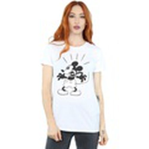 Camiseta manga larga Mickey Mouse Scared para mujer - Disney - Modalova