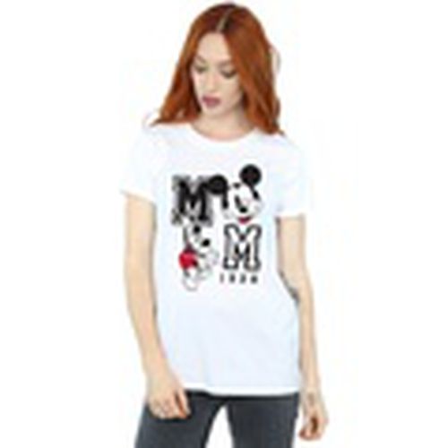 Camiseta manga larga Mickey Mouse Jump And Wink para mujer - Disney - Modalova