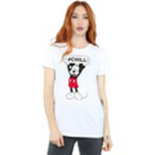Camiseta manga larga Mickey Mouse Chill para mujer - Disney - Modalova
