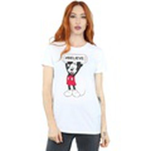 Camiseta manga larga Mickey MouseBelieve para mujer - Disney - Modalova