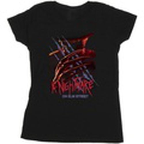 Camiseta manga larga Freddy Claw para mujer - A Nightmare On Elm Street - Modalova