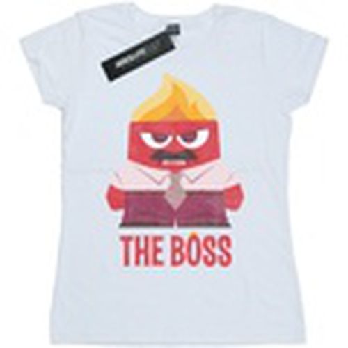 Camiseta manga larga Inside Out Anger The Boss para mujer - Disney - Modalova