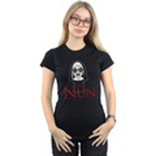 Camiseta manga larga Chibi Scare para mujer - The Nun - Modalova