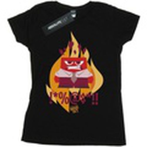 Camiseta manga larga Inside Out Fired Up para mujer - Disney - Modalova