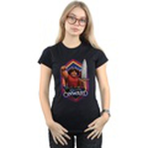 Camiseta manga larga Onward Corey Manticore Crest para mujer - Disney - Modalova