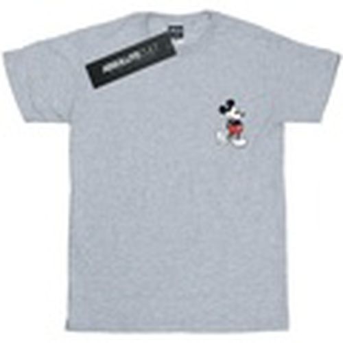 Camiseta manga larga Mickey Mouse Kickin Retro Chest para mujer - Disney - Modalova