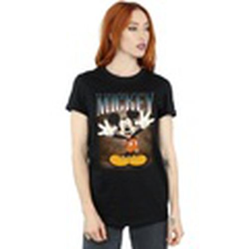 Camiseta manga larga Mickey Mouse Tongue Montage para mujer - Disney - Modalova