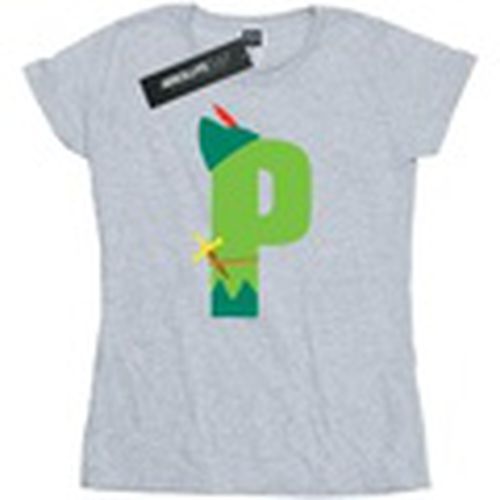 Camiseta manga larga Alphabet P Is For Peter Pan para mujer - Disney - Modalova