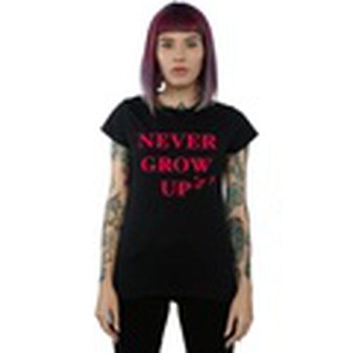 Camiseta manga larga Never Grow Up para mujer - Disney - Modalova