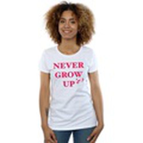 Camiseta manga larga Never Grow Up para mujer - Disney - Modalova