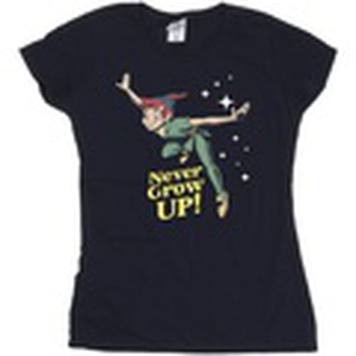 Camiseta manga larga Never Grow Up para mujer - Disney - Modalova