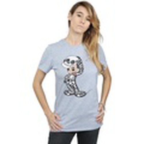 Camiseta manga larga Mickey Mouse Skeleton para mujer - Disney - Modalova