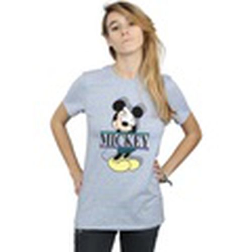 Camiseta manga larga Mickey Mouse Letters para mujer - Disney - Modalova