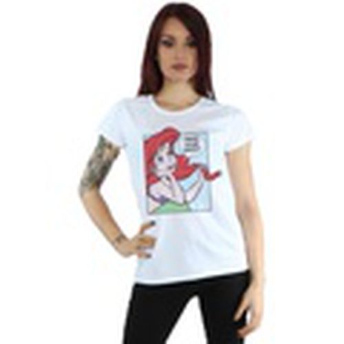 Camiseta manga larga Ariel Pop Art para mujer - Disney - Modalova
