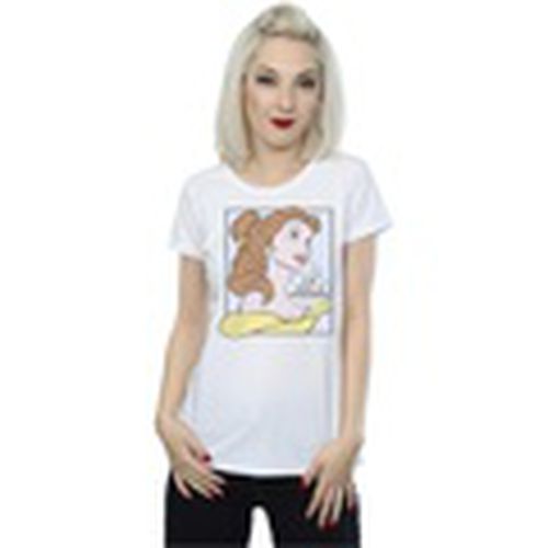 Camiseta manga larga Belle Pop Art para mujer - Disney - Modalova