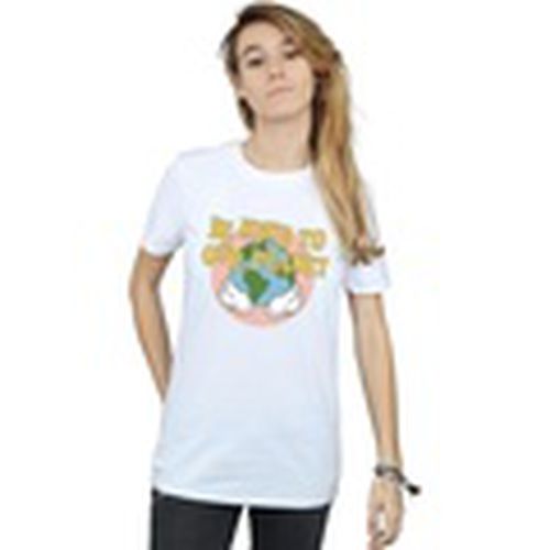 Camiseta manga larga Mickey Mouse Be Kind To Our Planet para mujer - Disney - Modalova